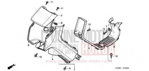 FRONT COVER PK50N de 1992